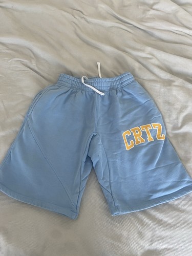Blue corteiz shorts yellow - corteiz,