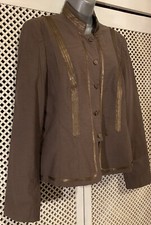 Women’s Frank Eden Military style Jacket with Mandarin Collar size 38