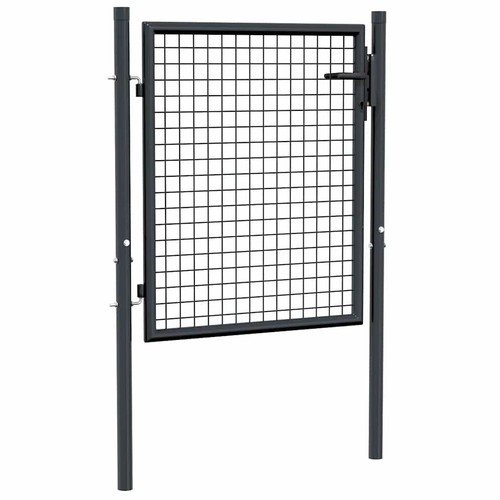 Mesh garden gate galvanised - garden,