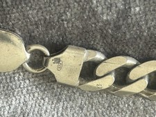 Heavy 925 Sterling Silver Curb