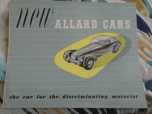 Allard range brochure undated