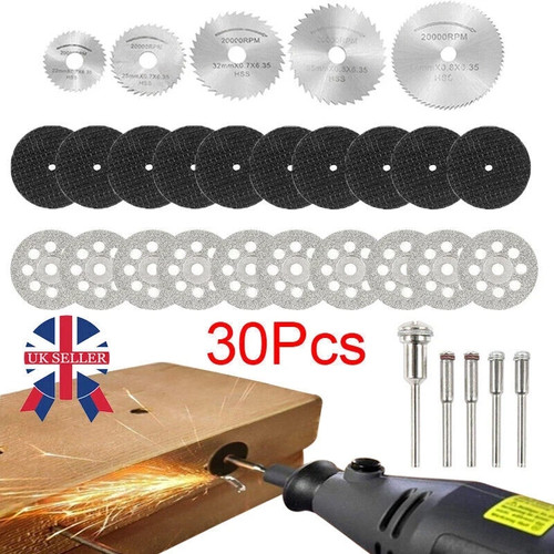 30pc diamond cutting discs - diamond,