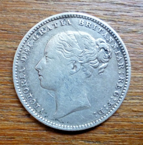 1881 one shilling - one,