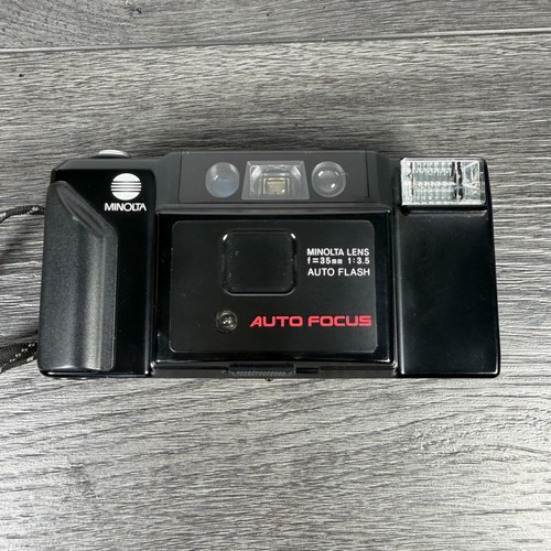 Minolta 35mm film - film, camera