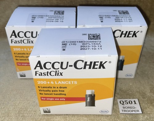 Boxes accu chek - boxes, fastclix
