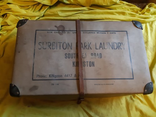 Vintage laundry box surbiton - vintage,
