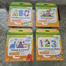 Leapfrog Leapstart Books Level 1 Preschool x4