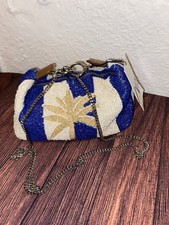 Zara EMBROIDERED BEADED BAG