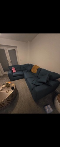 Living room corner - living, bed