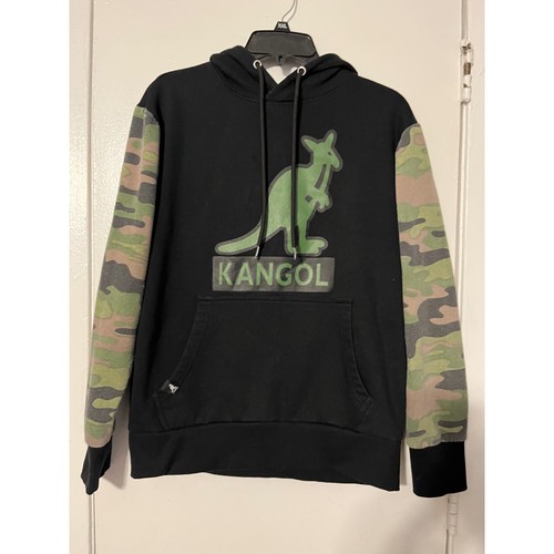 Kangol mens black camo sleeve - kangol,