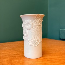 Vintage White Porcelain Vase