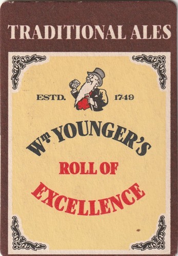 Beer mat youngers brewery - mat,