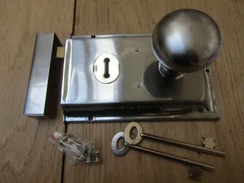 Rim lock door knob - door,