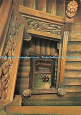 D084902 Guildford House. 17th century Oak and Elm carved staircase. Guildford Bo