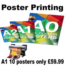 Poster Printing display sign