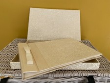 Unused Vintage Special Occasion Floral Memory Picture Box with Album Paper Page