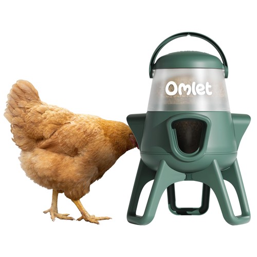 Omlet waste chicken - waste, feeder