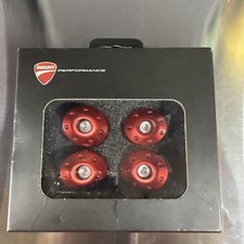 DUCATI MONSTER S 1200 821 14-19 SET OF BILLET ALUMINUM FRAME PLUGS