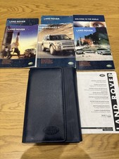 LAND ROVER DISCOVERY 3 2004-2009 OWNERS MANUAL HANDBOOK PACK