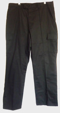 Benchmark The Smarter Choice Men's Work Trousers Black Size 38R Inside Leg 31"