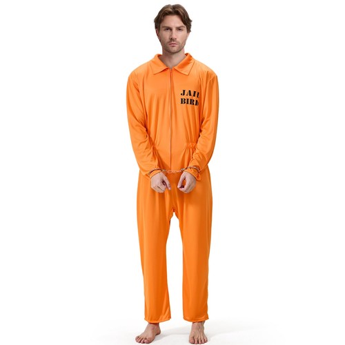 Halloween inmate costume mens - halloween,