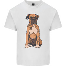 A Boxer Dog Mens Light Cotton