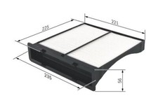 BOSCH Cabin Filter for Subaru