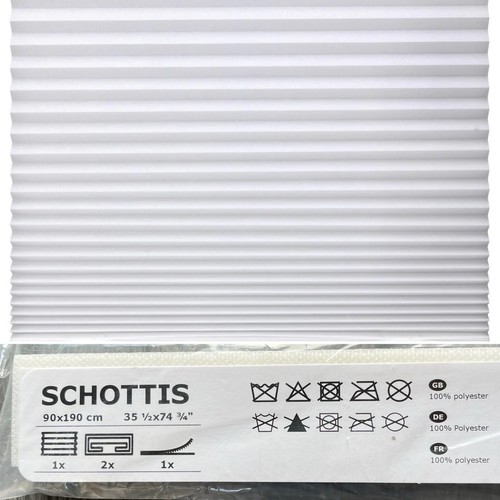 Ikea schottis pleated blind - ikea,