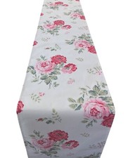 Cath Kidston Pink Antique Rose Table Runner 35 x 200cm - Handmade