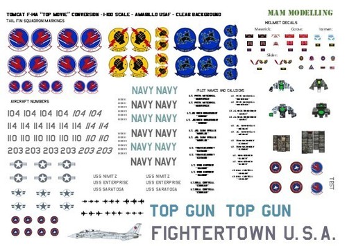 100 decals for top - decals, movie"