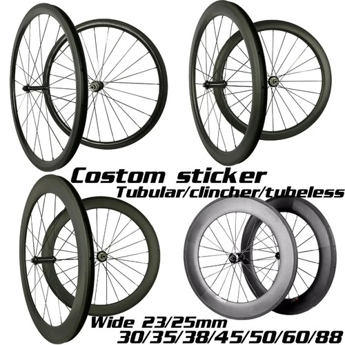 38/45/50/60/88mm 700c tubular