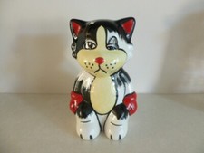 Lorna Bailey Ali The Boxer Cat Figurine Signed Rare!!