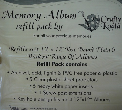 X12 album refills 5 - album,