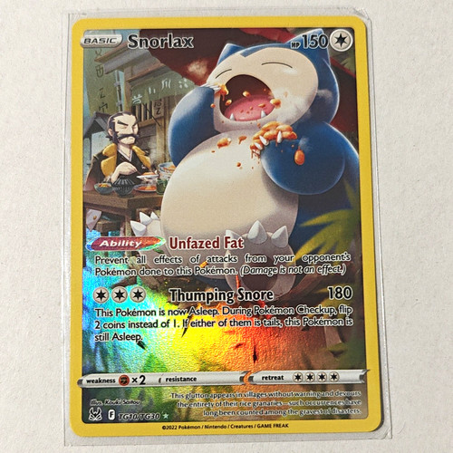 Pokémon tcg snorlax - pokémon, swsh11