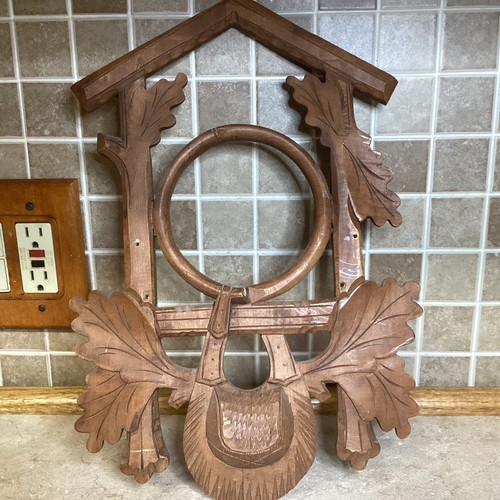 Vintage antique cuckoo clock - antique,
