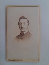 CDV: Man Portrait: W T & F