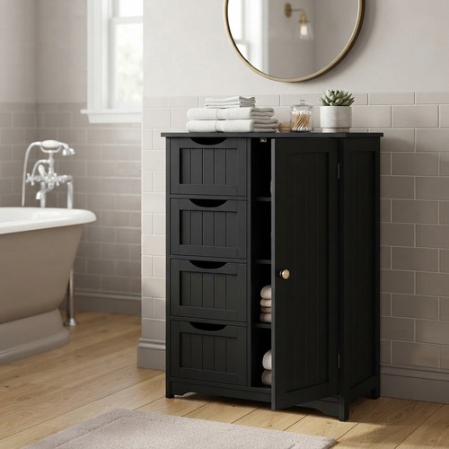 Sleek black wooden - sleek,