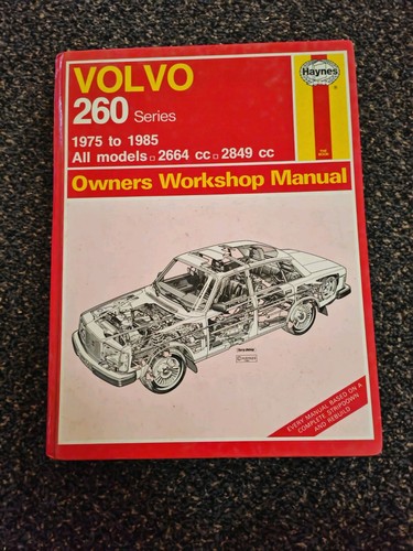 Haynes volvo 260 - volvo, workshop