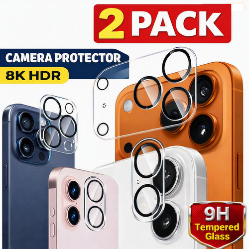 Pack tempered glass camera - pack,