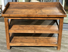 Large antique display table - antique,