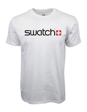 Swatch Graphic  T shirt White