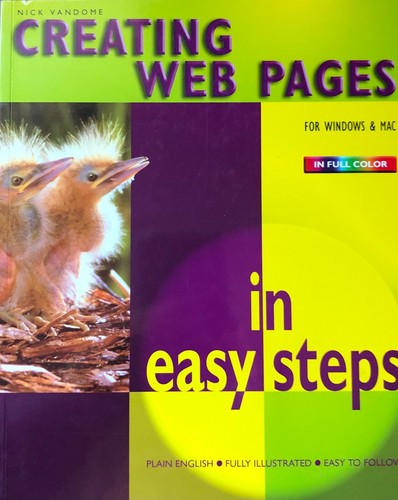 Creating web pages - creating, nick