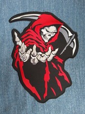 Large Red Grim Reaper Back