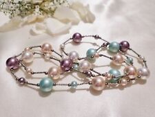 Exquisite Turkish Jewellery Hand-Made Necklace A Nice Blend of Pearls of Majorca