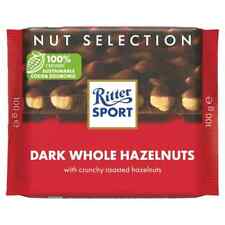 Ritter Sport Chocolate Dark Whole Hazelnut Bars 100g Retro Gift
