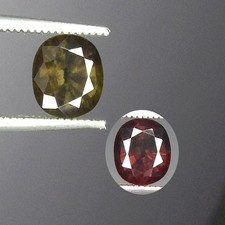 2.2ct IF Green to Red Color