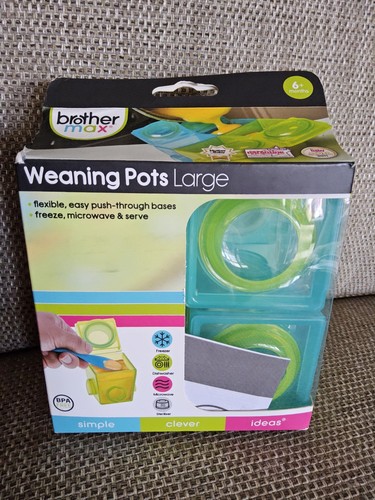 Brother max large weaning pots - max,