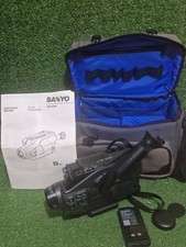 SANYO VM-D9P Video Camera Recorder UNTESTED!!! With Battery, Instructions & Bag
