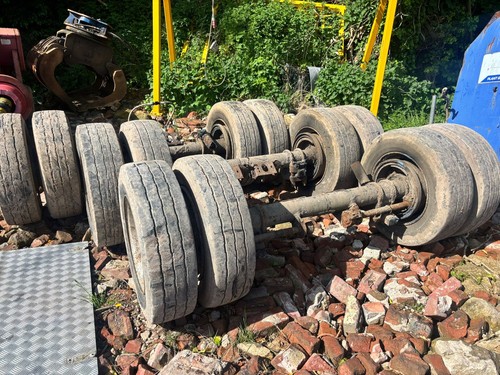 Drum trailer axles - axles, stud
