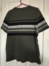 Mens M&S Knitted T Shirt Top, Unwanted Gift - Size XL